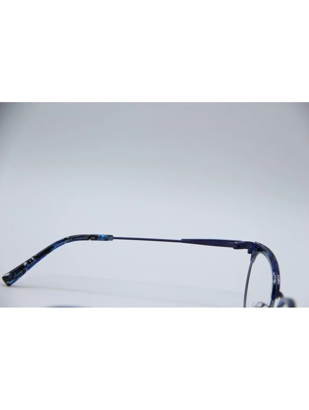 Morel 40102N Bb03 Blue Black Authentic Eyeglasses 49-19-135